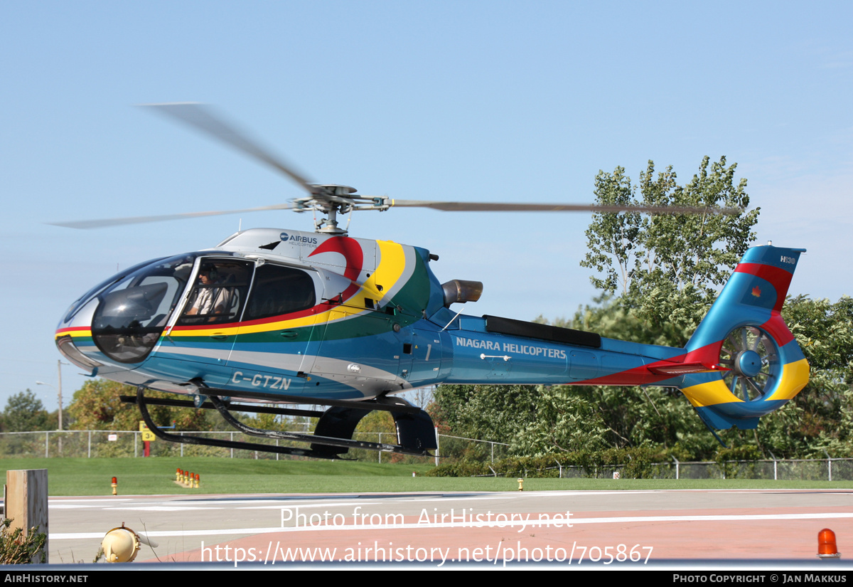 Aircraft Photo of C-GTZN | Airbus Helicopters EC-130T-2 | Niagara Helicopters | AirHistory.net #705867