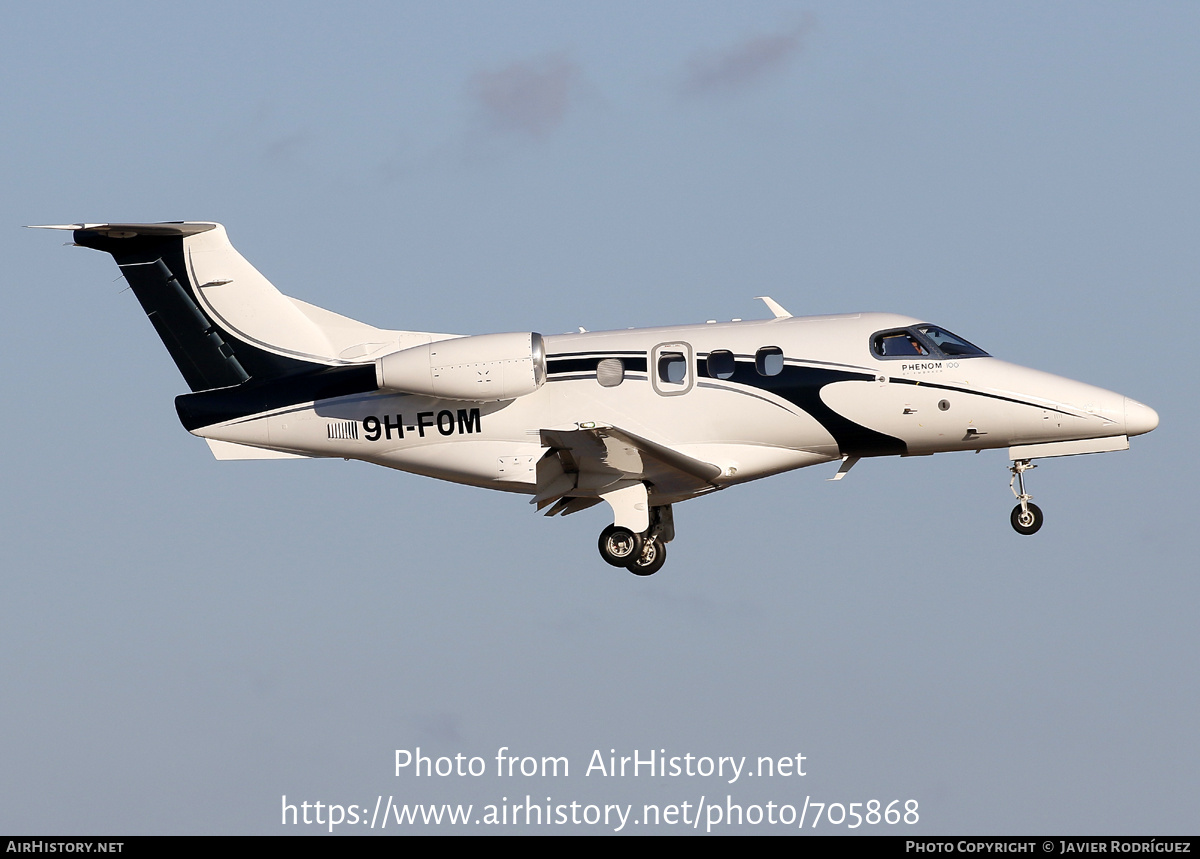 Aircraft Photo of 9H-FOM | Embraer EMB-500 Phenom 100 | AirHistory.net #705868