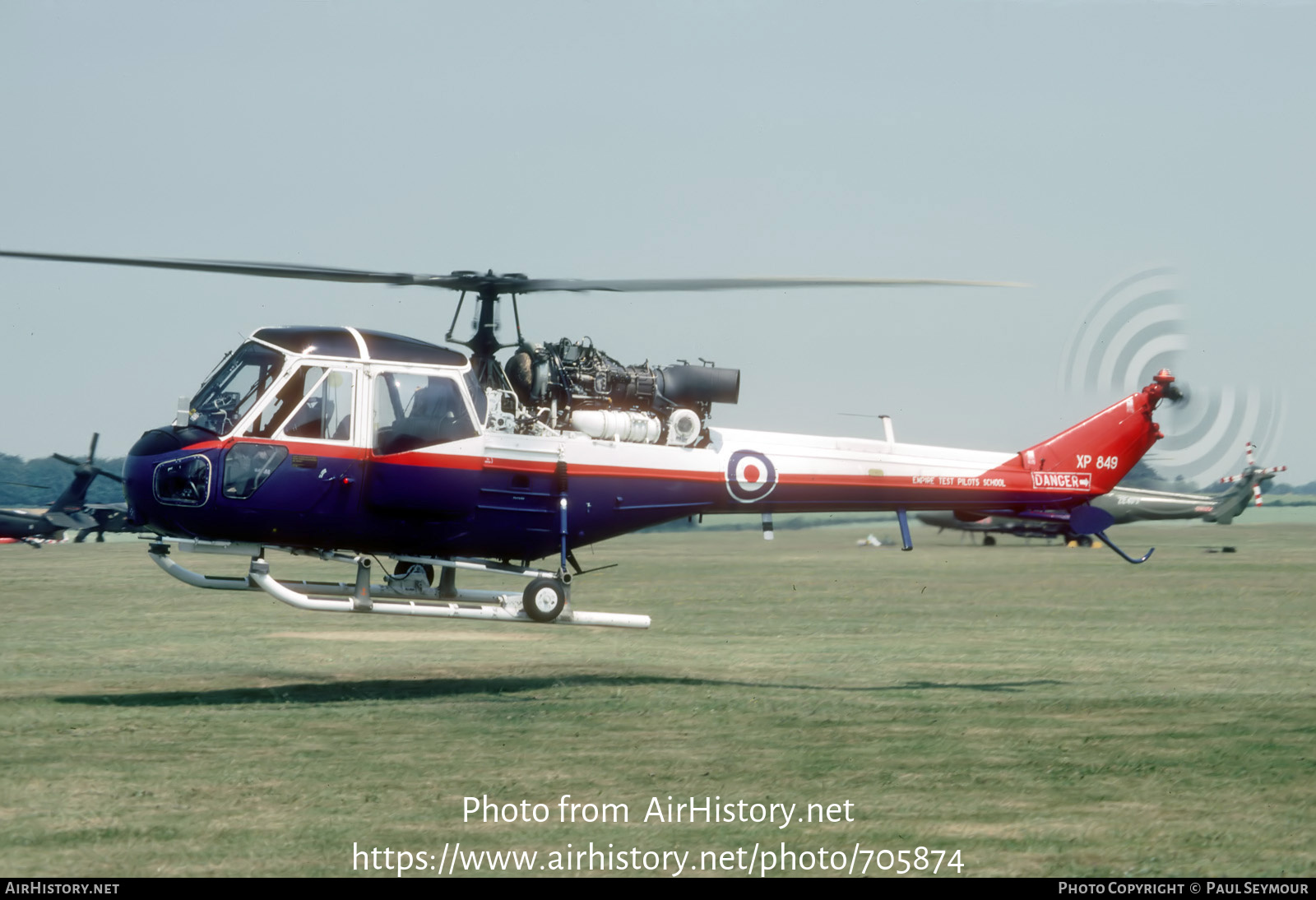 Aircraft Photo of XP849 | Westland Scout AH1 (P-531-2) | UK - Air Force | AirHistory.net #705874