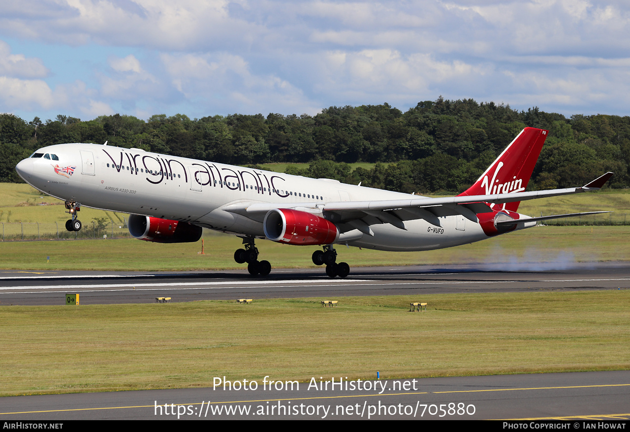 Aircraft Photo of G-VUFO | Airbus A330-343 | Virgin Atlantic Airways | AirHistory.net #705880