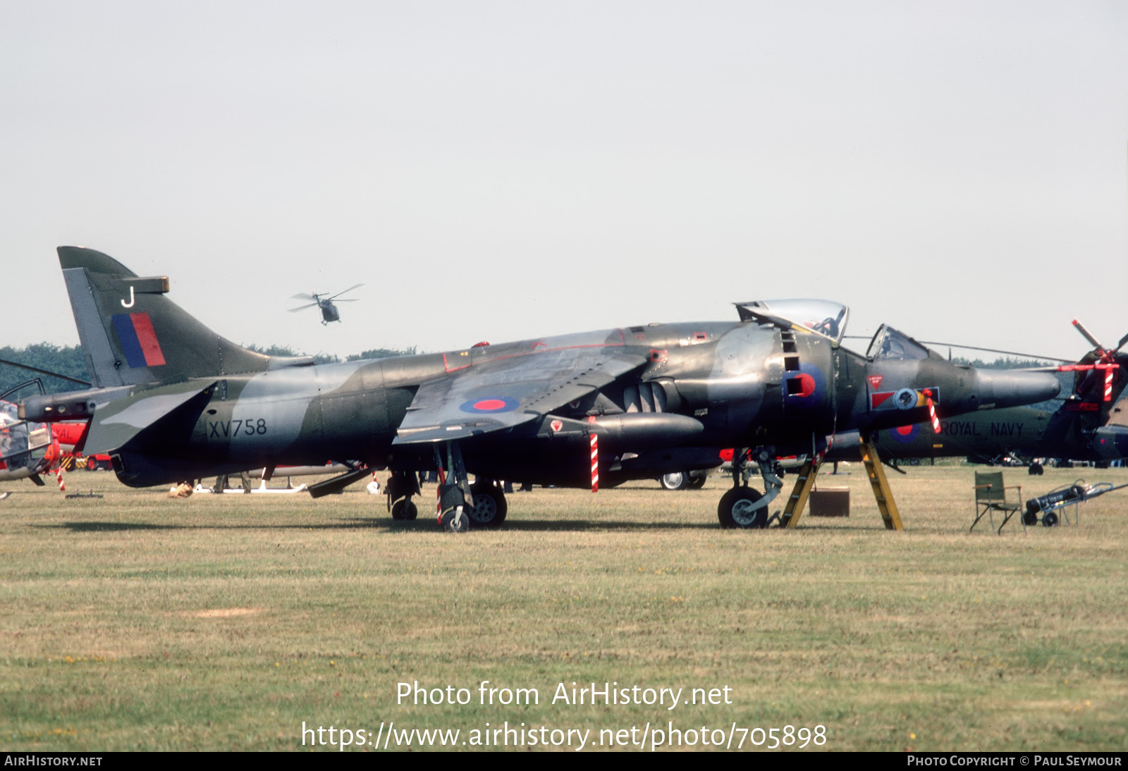 Aircraft Photo of XV758 | Hawker Siddeley Harrier GR3 | UK - Air Force | AirHistory.net #705898