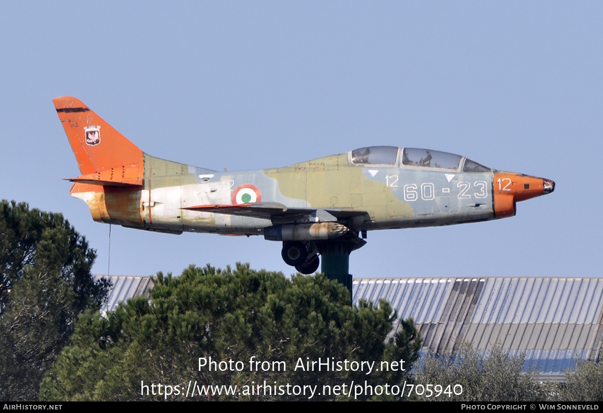 Aircraft Photo of MM6323 | Fiat G-91T/1 | Italy - Air Force | AirHistory.net #705940