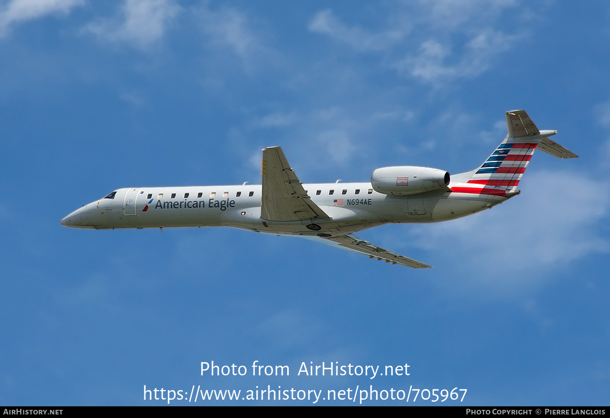 Aircraft Photo of N694AE | Embraer ERJ-145LR (EMB-145LR) | American Eagle | AirHistory.net #705967