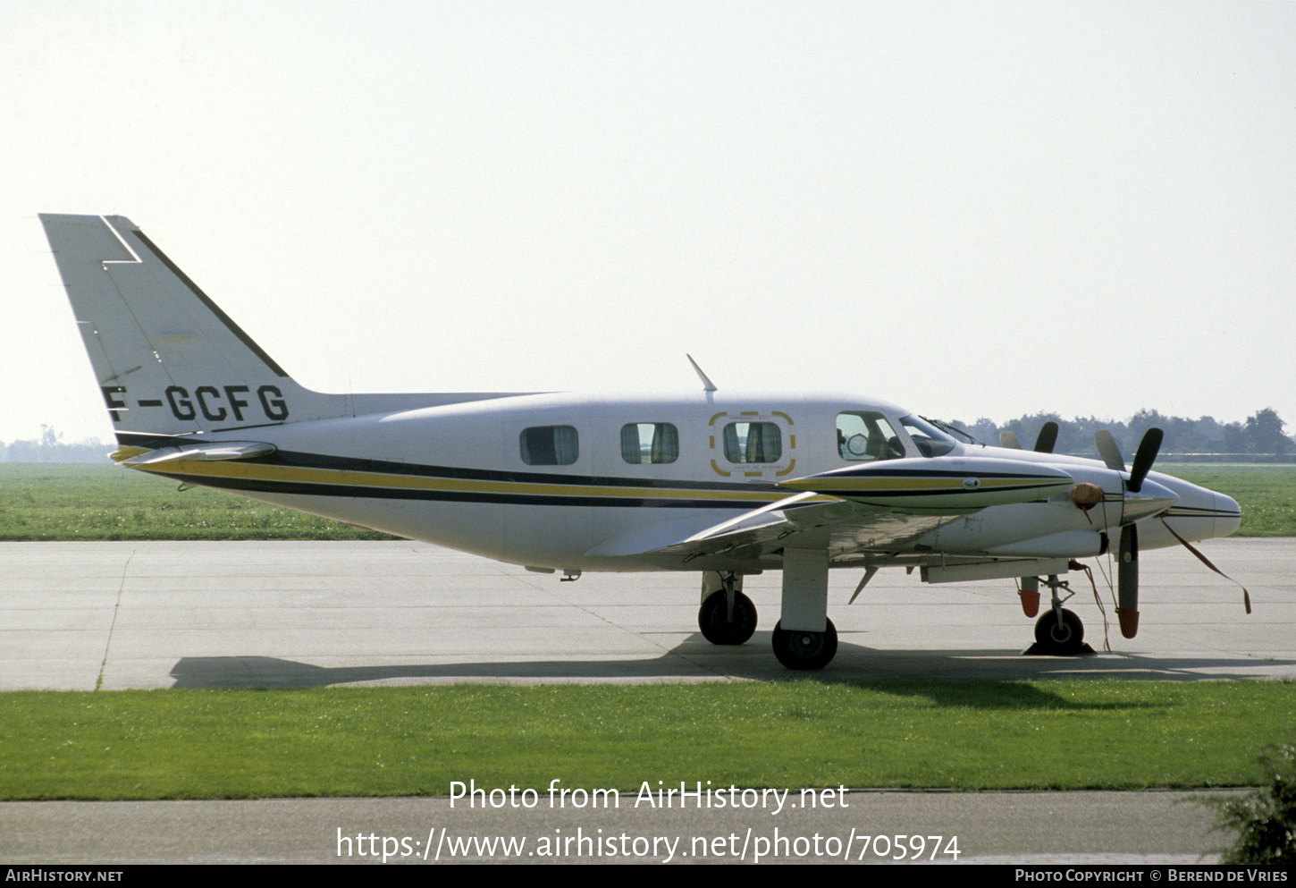 Aircraft Photo of F-GCFG | Piper PA-31T Cheyenne | AirHistory.net #705974