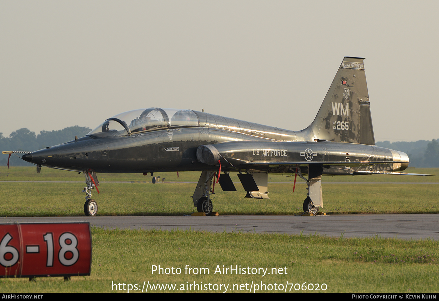 Aircraft Photo of 64-13265 / AF64-265 | Northrop T-38A Talon | USA - Air Force | AirHistory.net #706020