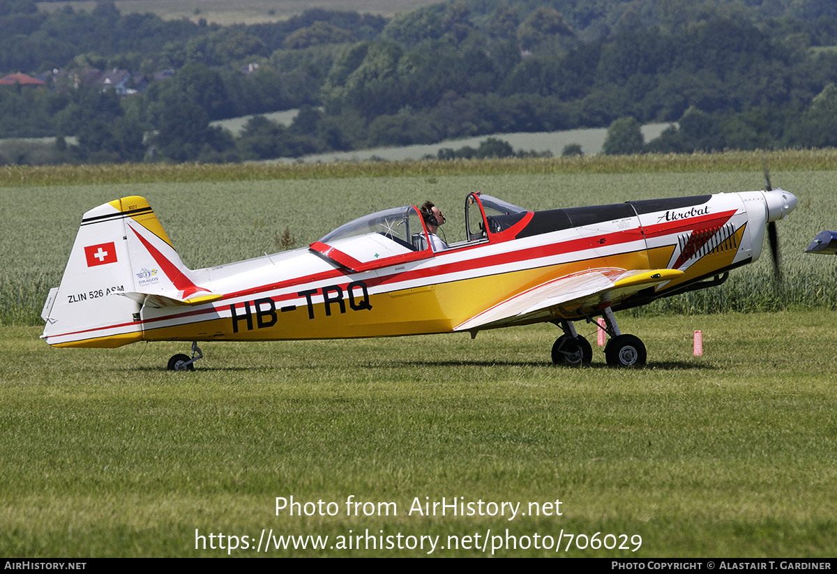 Aircraft Photo of HB-TRQ | Zlin Z-526ASM Akrobat Special | Dragon Trener-Team | AirHistory.net #706029