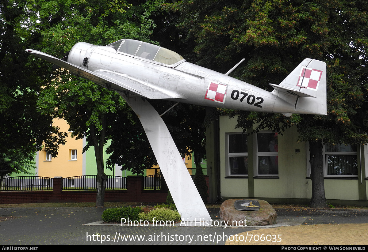 Aircraft Photo of 0702 | PZL-Mielec TS-8B Bies | Poland - Air Force | AirHistory.net #706035