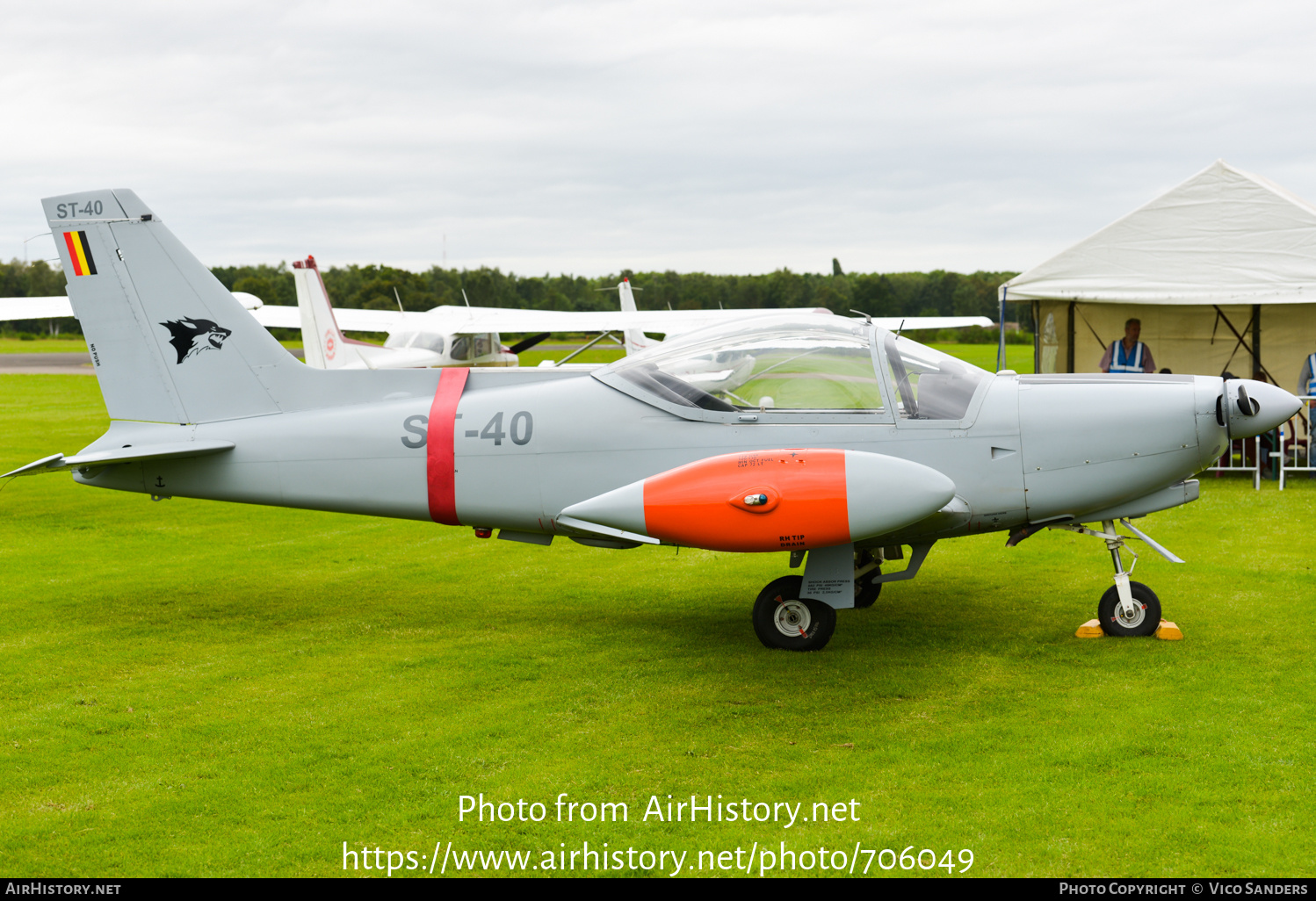 Aircraft Photo of ST-40 | SIAI-Marchetti SF-260D | Belgium - Air Force | AirHistory.net #706049