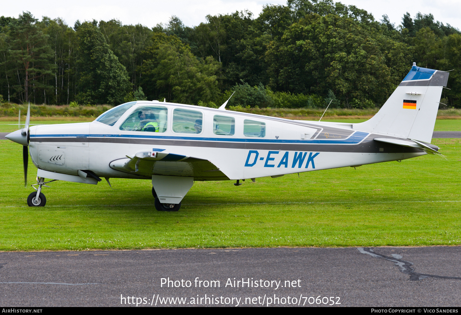 Aircraft Photo of D-EAWK | Beech A36 Bonanza 36 | AirHistory.net #706052