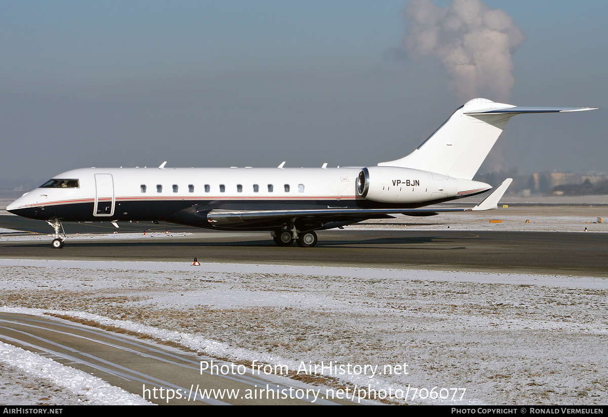 Aircraft Photo of VP-BJN | Bombardier Global 5000 (BD-700-1A11) | AirHistory.net #706077