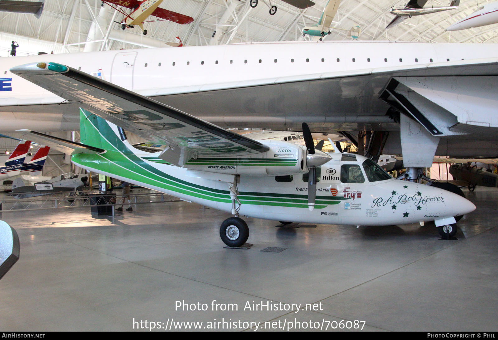 Aircraft Photo of N500RA | Aero Commander 500S Shrike Commander | R. A. Bob Hoover Aviation | AirHistory.net #706087