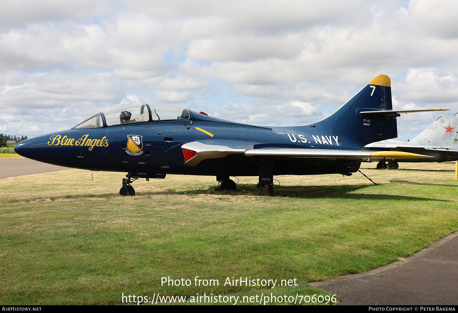 Aircraft Photo of 146417 | Grumman TF-9J Cougar | USA - Navy | AirHistory.net #706096