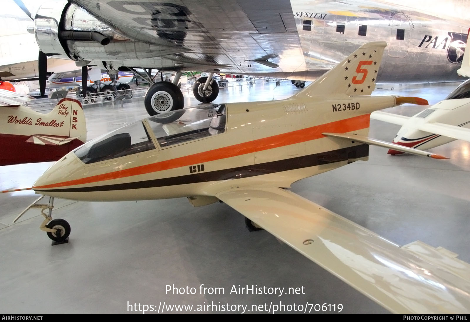 Aircraft Photo of N234BD | Bede BD-5B | AirHistory.net #706119