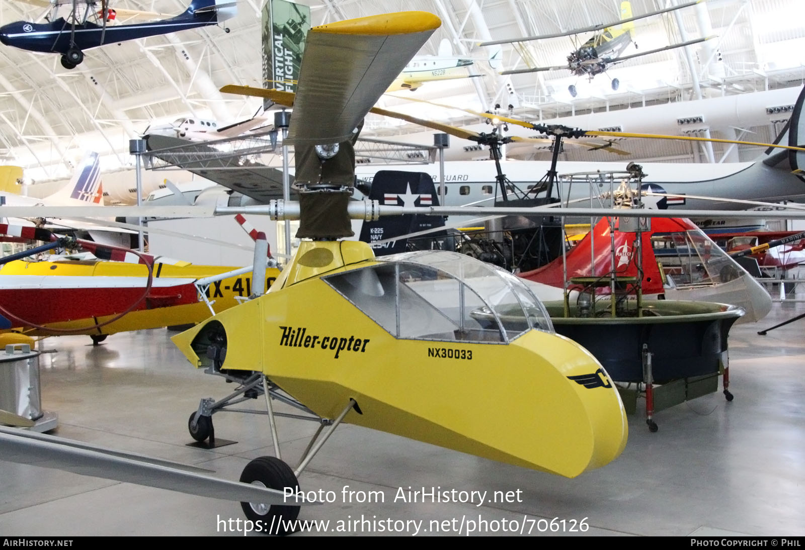 Aircraft Photo of NX30033 | Hiller XH-44 Hiller-Copter | AirHistory.net #706126