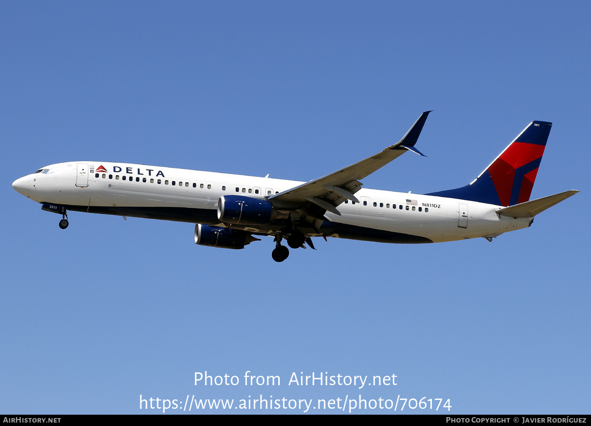 Aircraft Photo of N811DZ | Boeing 737-932/ER | Delta Air Lines | AirHistory.net #706174