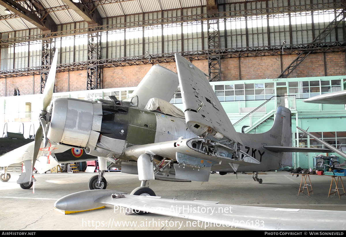 Aircraft Photo of F-AZKY / 126937 | Douglas AD-4NA Skyraider ...