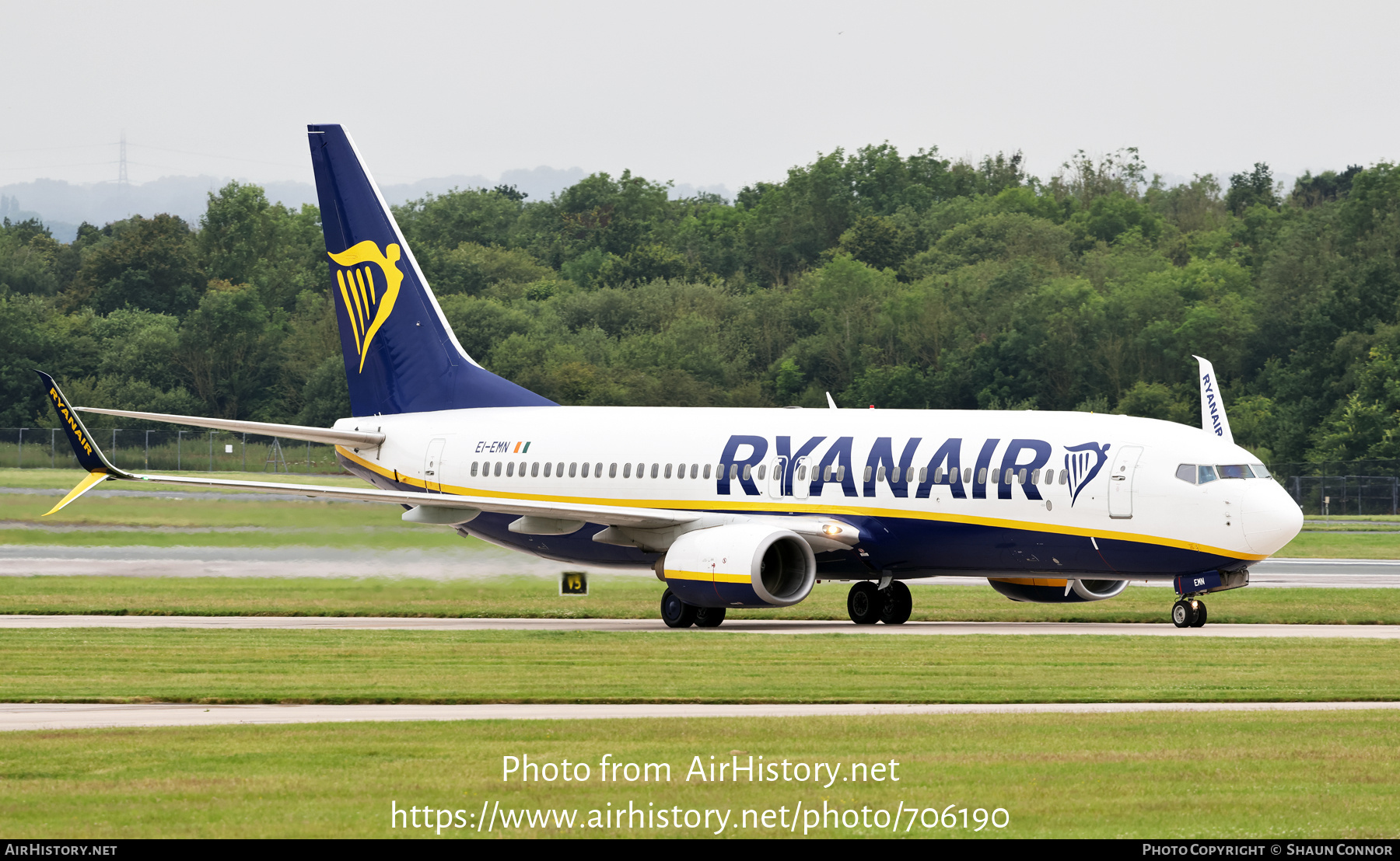 Aircraft Photo of EI-EMN | Boeing 737-8AS | Ryanair | AirHistory.net #706190