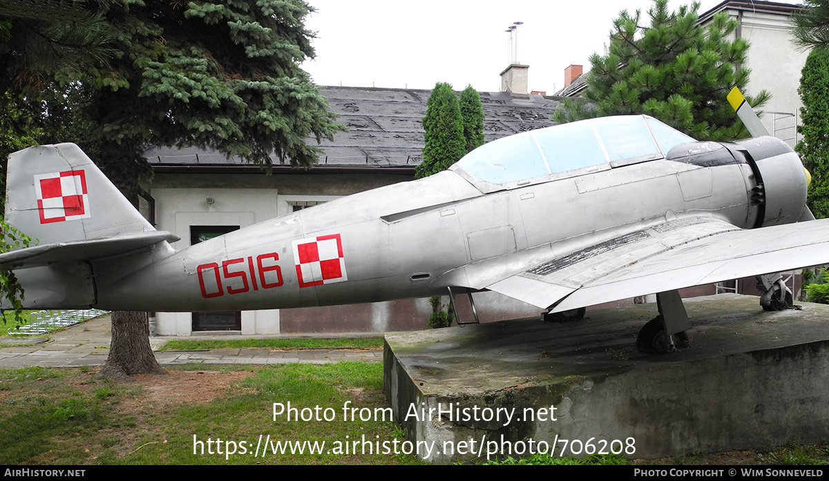 Aircraft Photo of 0516 | PZL-Mielec TS-8B Bies | Poland - Air Force | AirHistory.net #706208