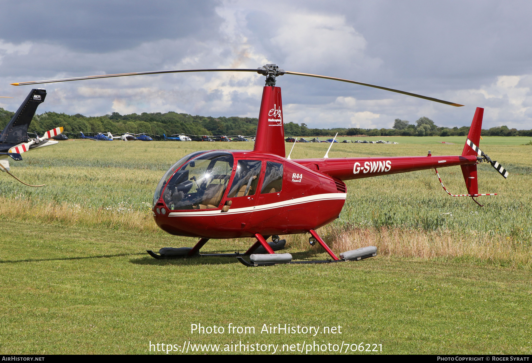 Aircraft Photo of G-SWNS | Robinson R-44 Raven II | EBG Helicopters | AirHistory.net #706221