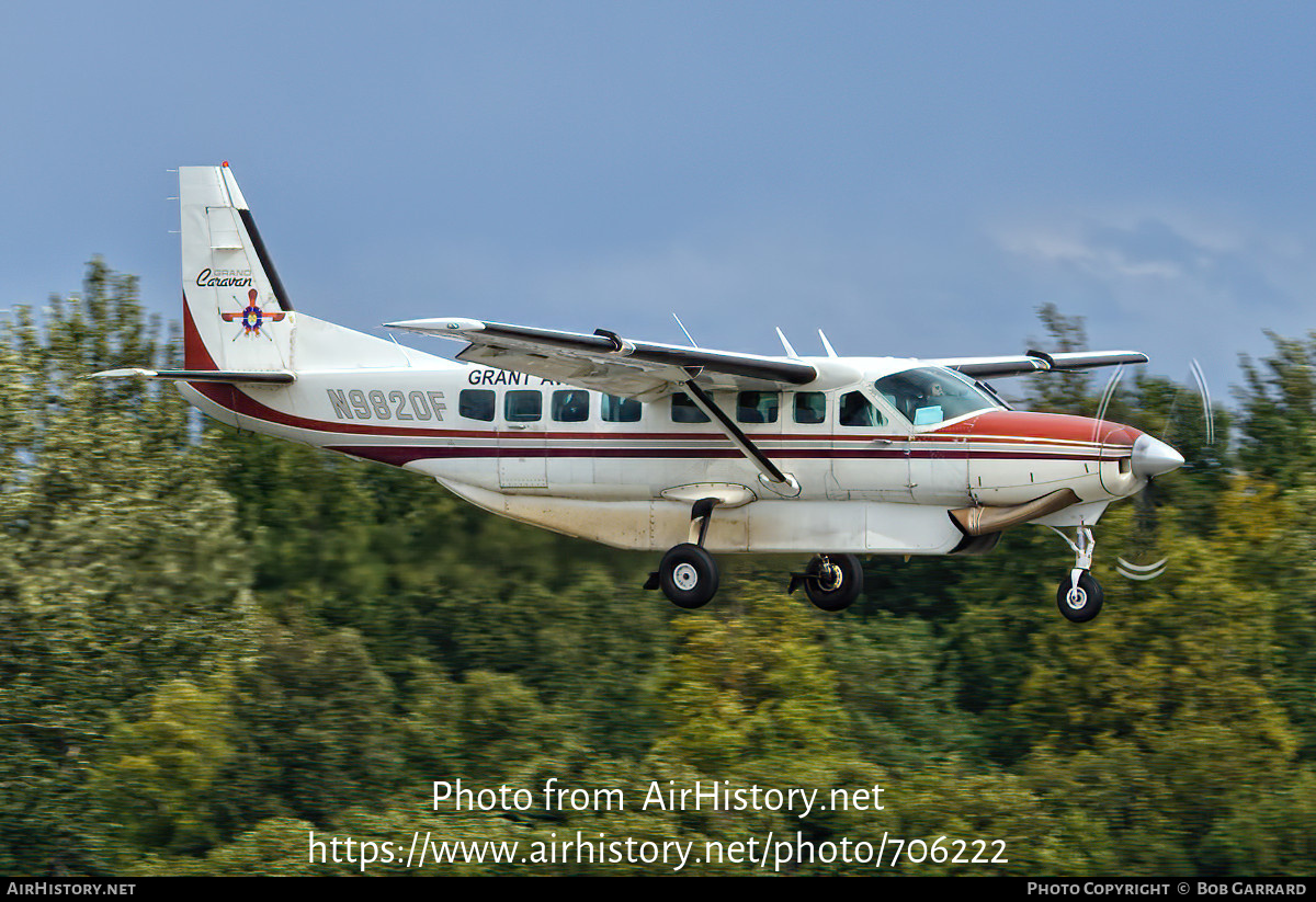 Aircraft Photo of N9820F | Cessna 208B Grand Caravan | Grant Aviation | AirHistory.net #706222