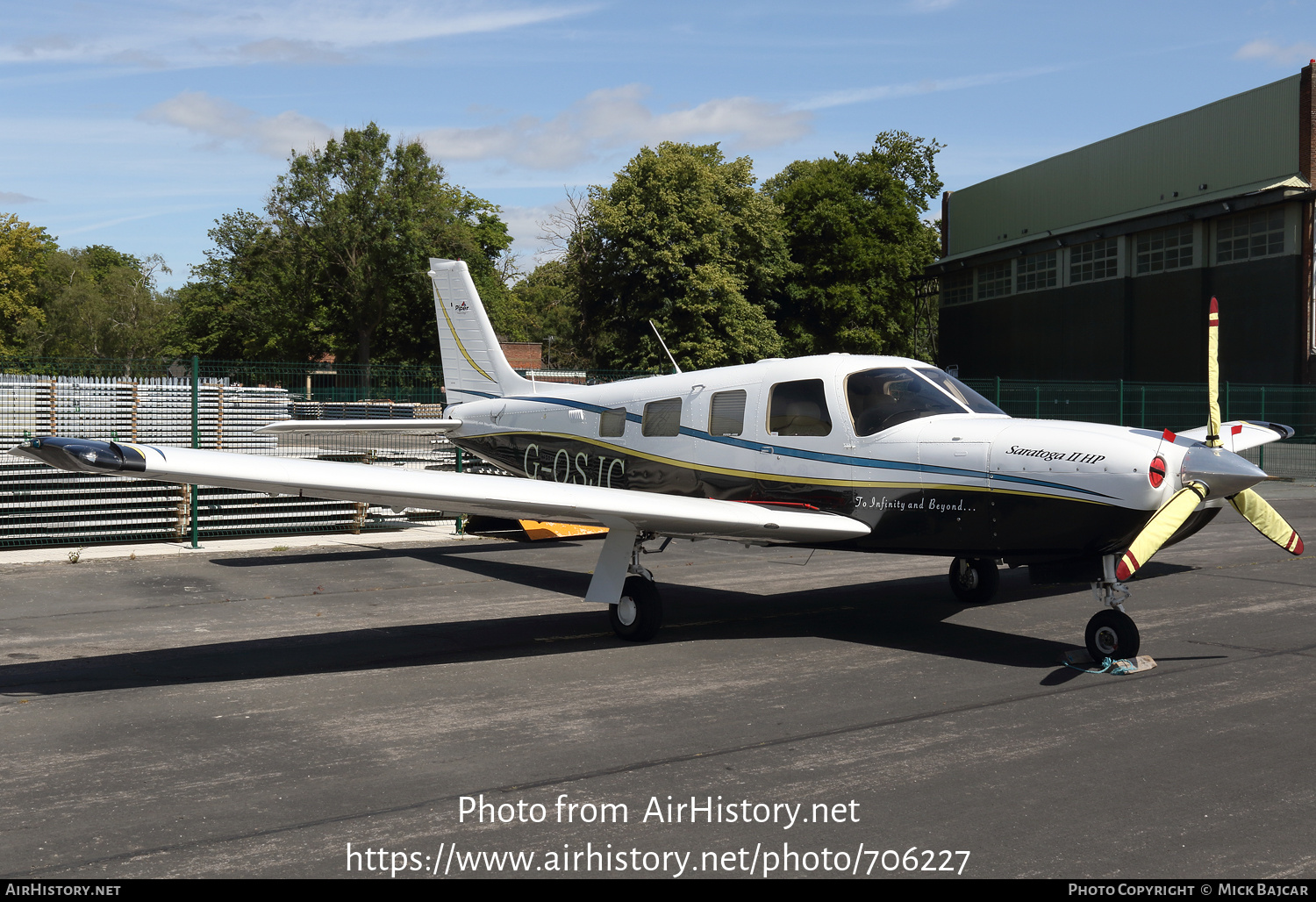 Aircraft Photo of G-OSJC | Piper PA-32R-301 Saratoga SP | AirHistory.net #706227