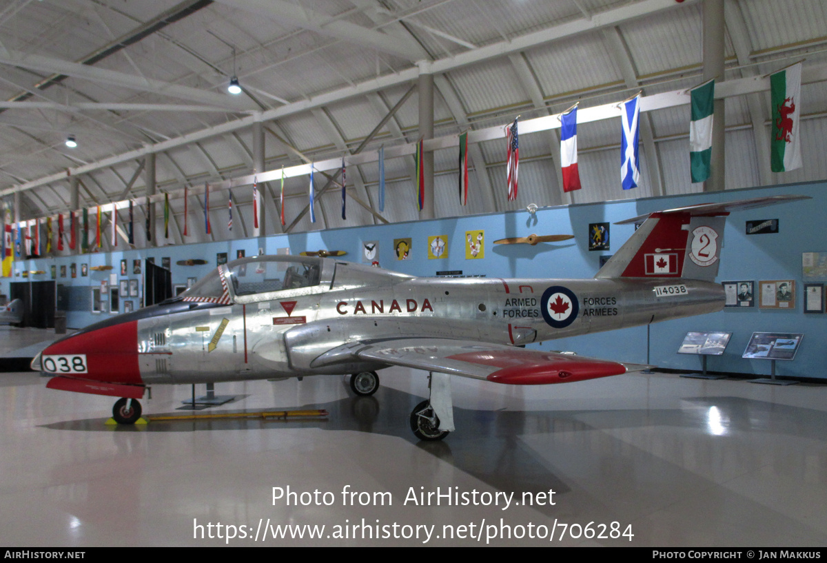 Aircraft Photo of 114038 | Canadair CT-114 Tutor (CL-41A) | Canada - Air Force | AirHistory.net #706284