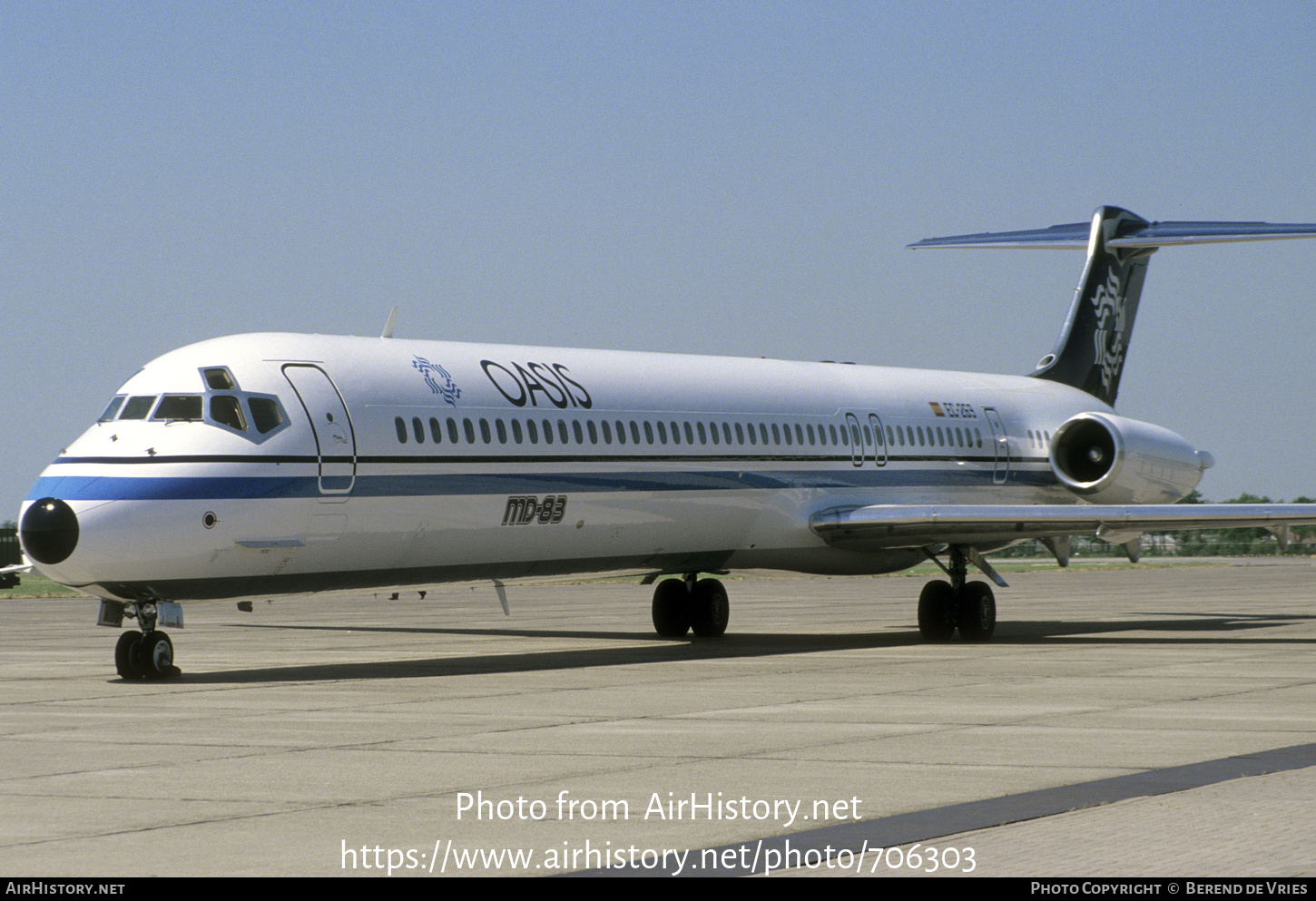 Aircraft Photo of EC-269 | McDonnell Douglas MD-83 (DC-9-83) | Oasis International Airlines | AirHistory.net #706303