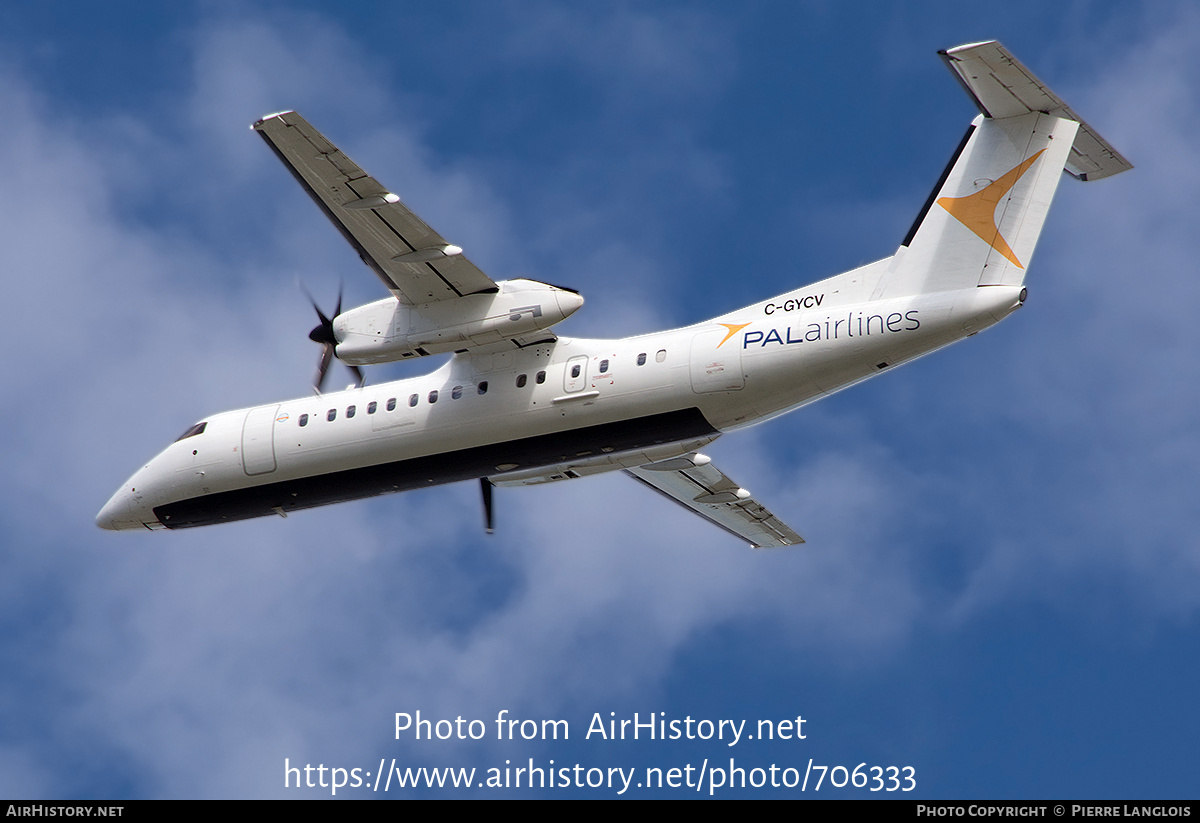 Aircraft Photo of C-GYCV | Bombardier DHC-8-314Q Dash 8 | PAL Airlines - Provincial Airlines | AirHistory.net #706333