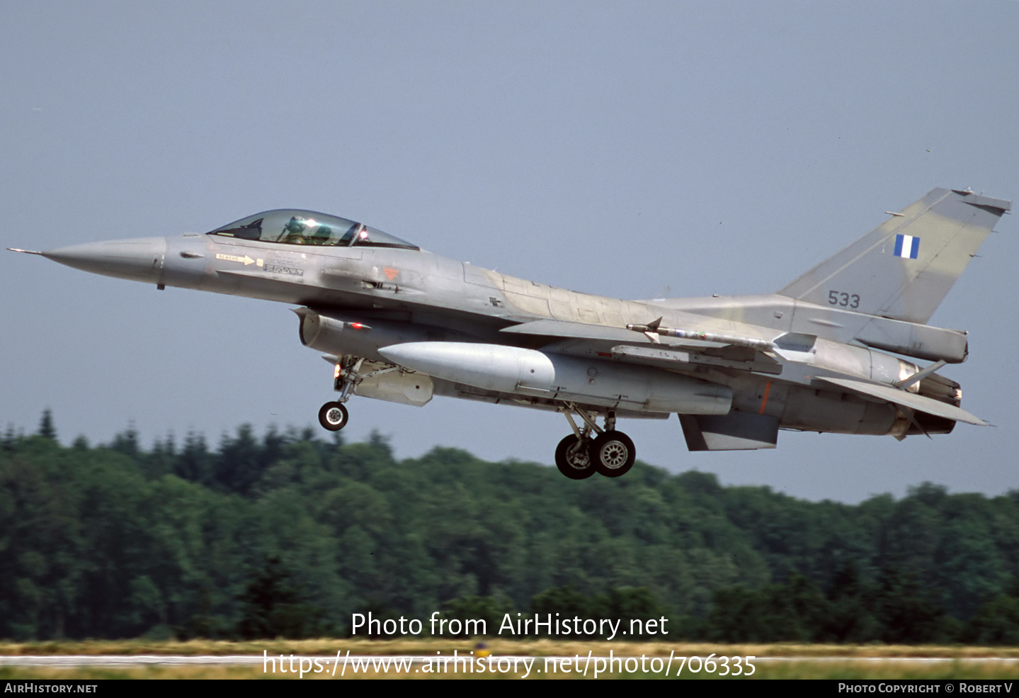 Aircraft Photo of 533 | Lockheed Martin F-16CJ Fighting Falcon | Greece - Air Force | AirHistory.net #706335