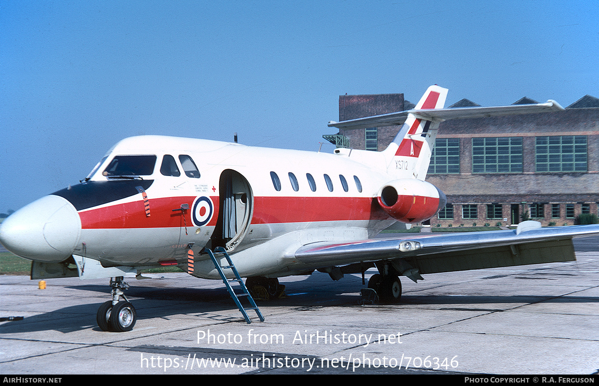 Aircraft Photo of XS712 | Hawker Siddeley HS-125-2 Dominie T1 | UK - Air Force | AirHistory.net #706346