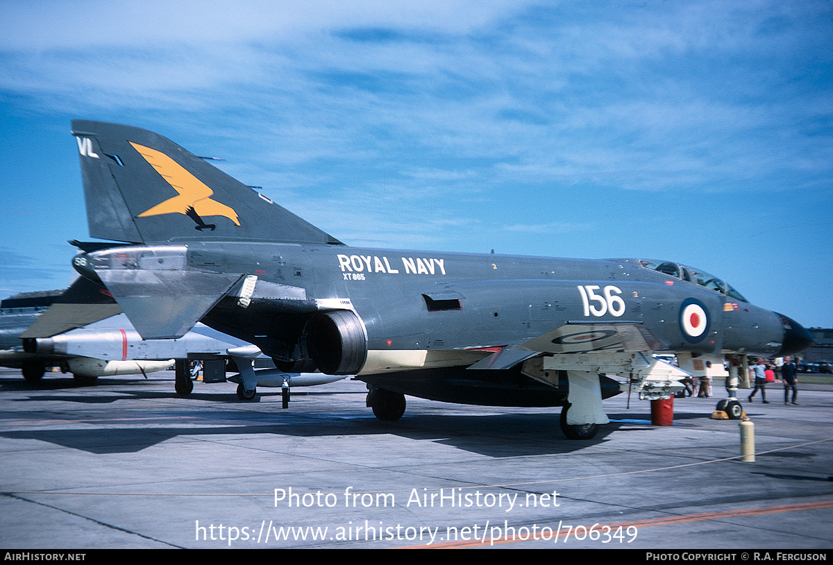 Aircraft Photo of XT865 | McDonnell Douglas F-4K Phantom FG1 | UK - Navy | AirHistory.net #706349