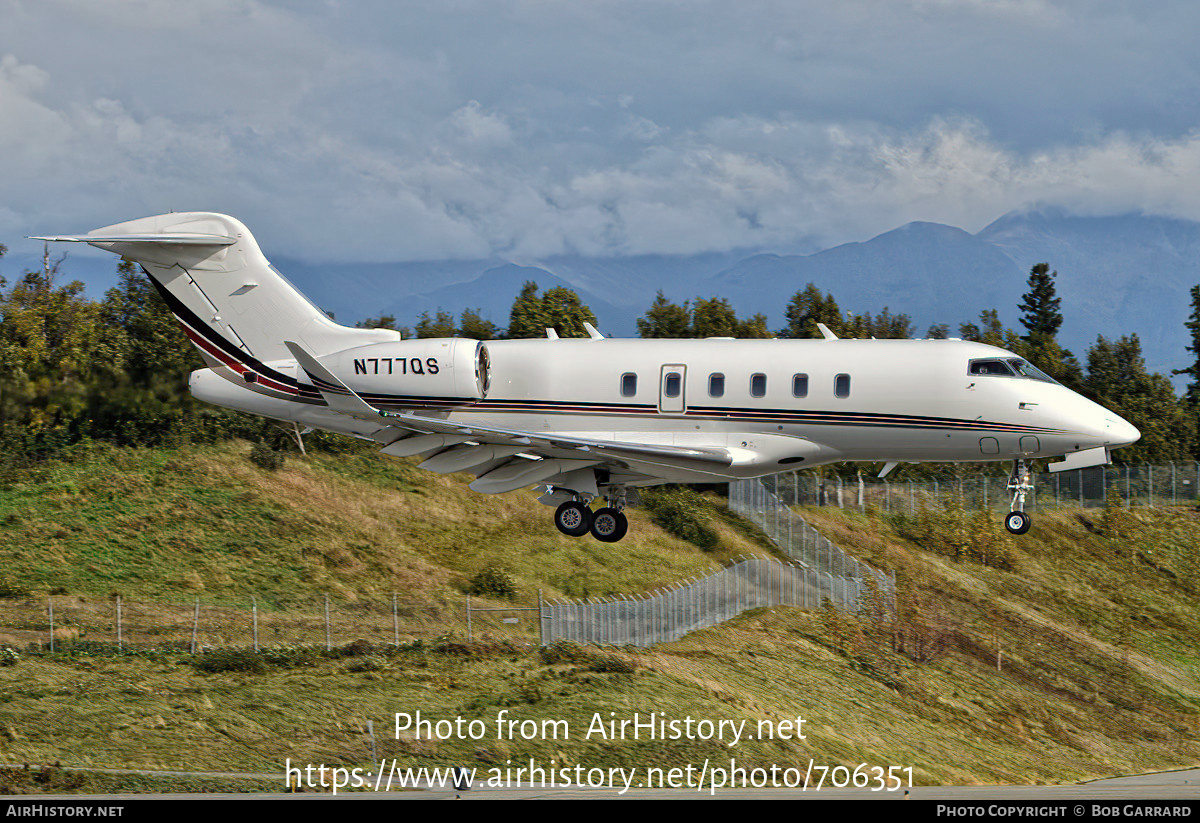 Aircraft Photo of N777QS | Bombardier Challenger 350 (BD-100-1A10) | AirHistory.net #706351