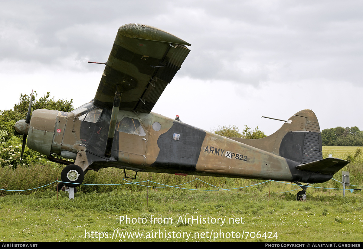 Aircraft Photo of XP822 | De Havilland Canada DHC-2 Beaver AL.1 | UK - Army | AirHistory.net #706424