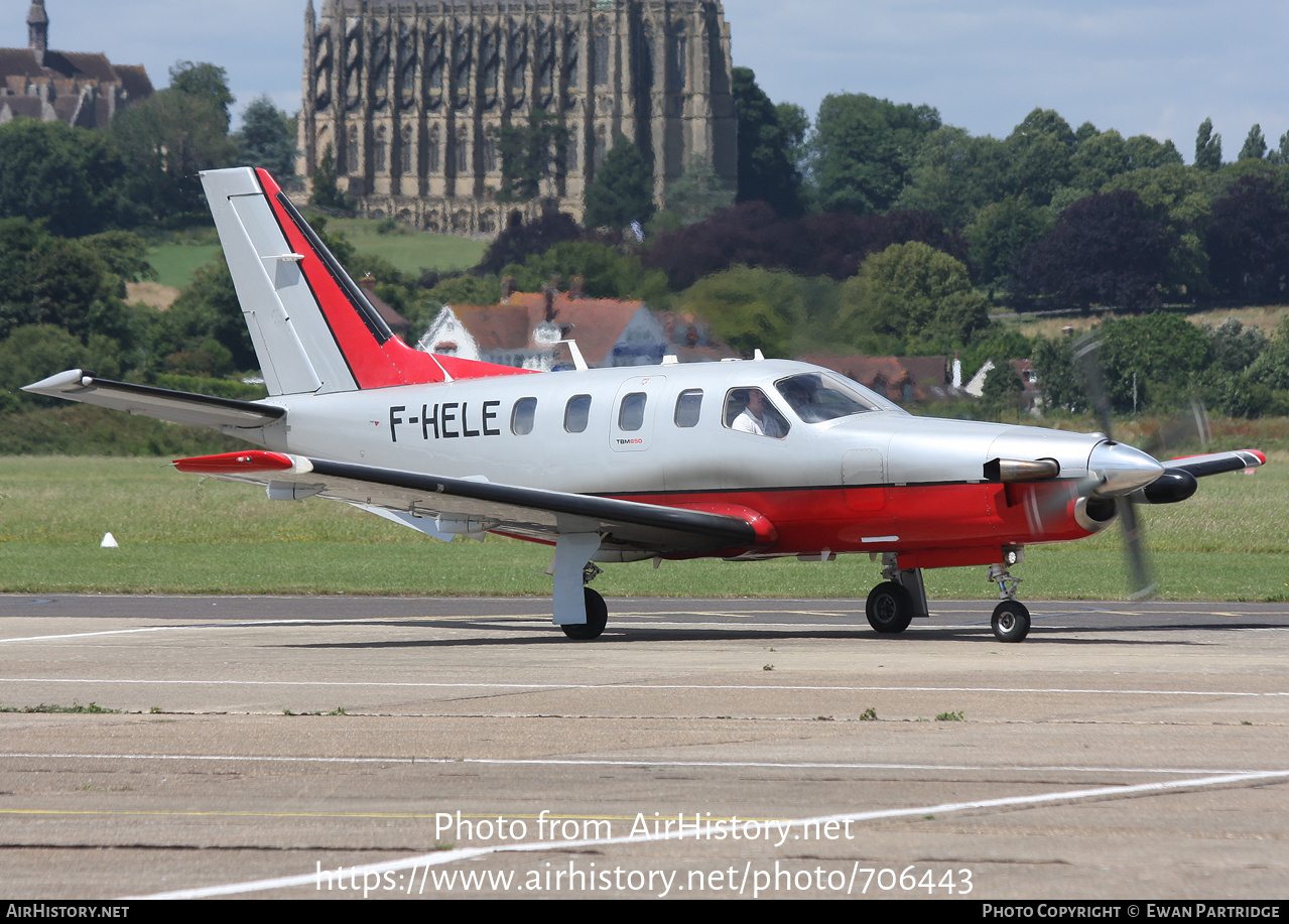 Aircraft Photo of F-HELE | Socata TBM-850 (700N) | AirHistory.net #706443