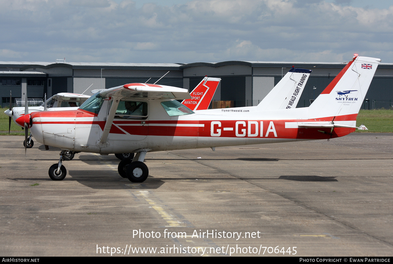 Aircraft Photo of G-GDIA | Reims F152 | Skytrek | AirHistory.net #706445