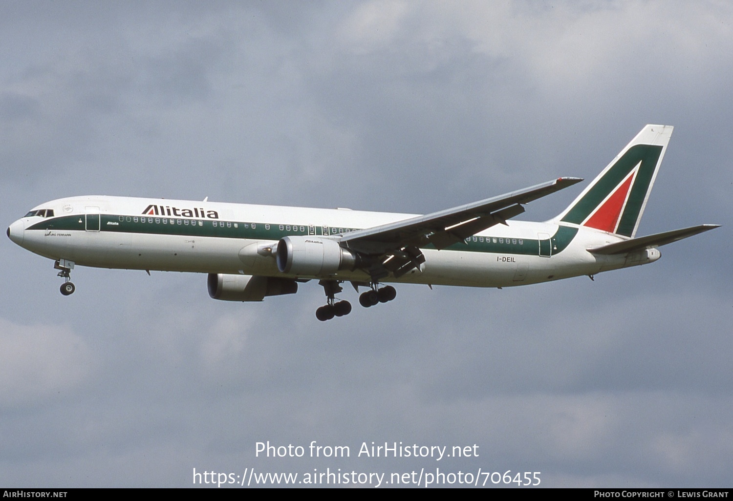 Aircraft Photo of I-DEIL | Boeing 767-33A/ER | Alitalia | AirHistory.net #706455