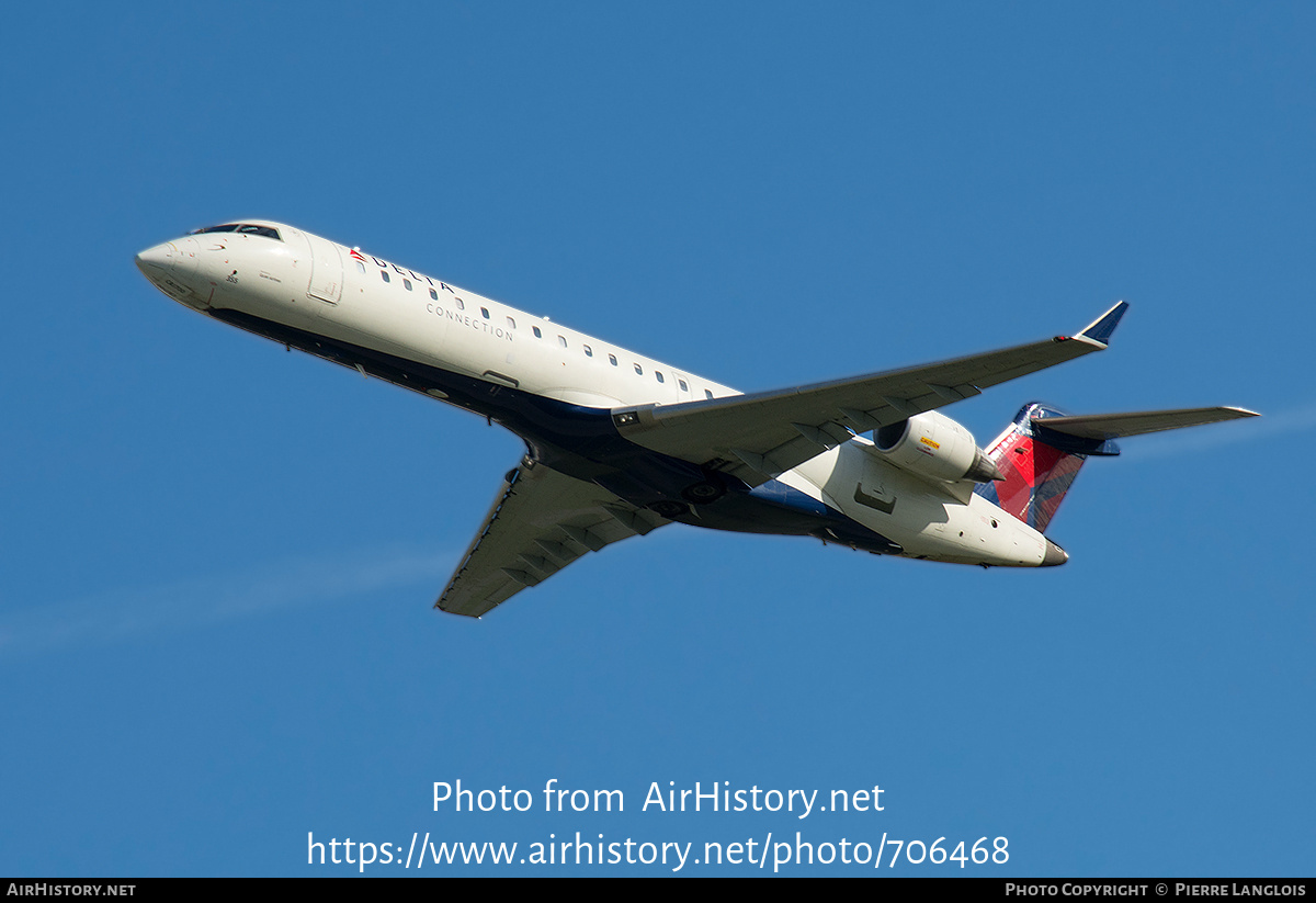 Aircraft Photo of N355CA | Bombardier CRJ-701ER (CL-600-2C10) | Delta Connection | AirHistory.net #706468