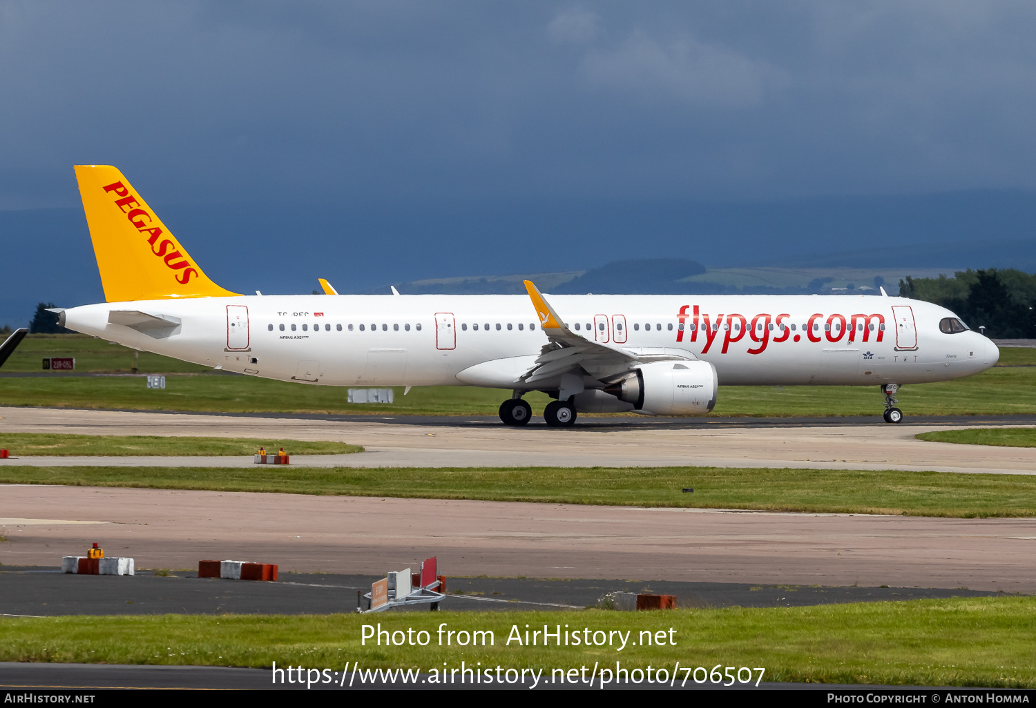 Aircraft Photo of TC-RFC | Airbus A321-251NX | Pegasus Airlines | AirHistory.net #706507