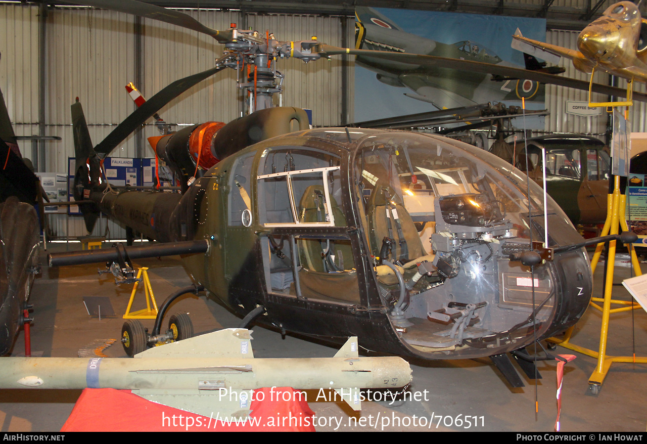 Aircraft Photo of XX411 | Aerospatiale SA-341B Gazelle AH1 | UK - Marines | AirHistory.net #706511