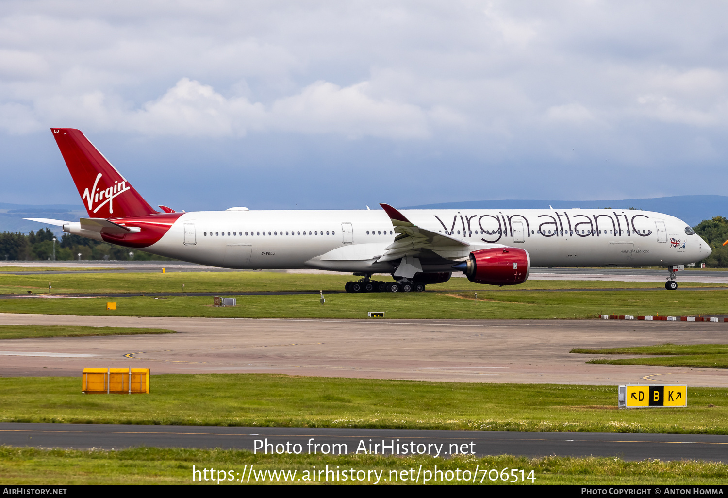 Aircraft Photo of G-VELJ | Airbus A350-1041 | Virgin Atlantic Airways | AirHistory.net #706514