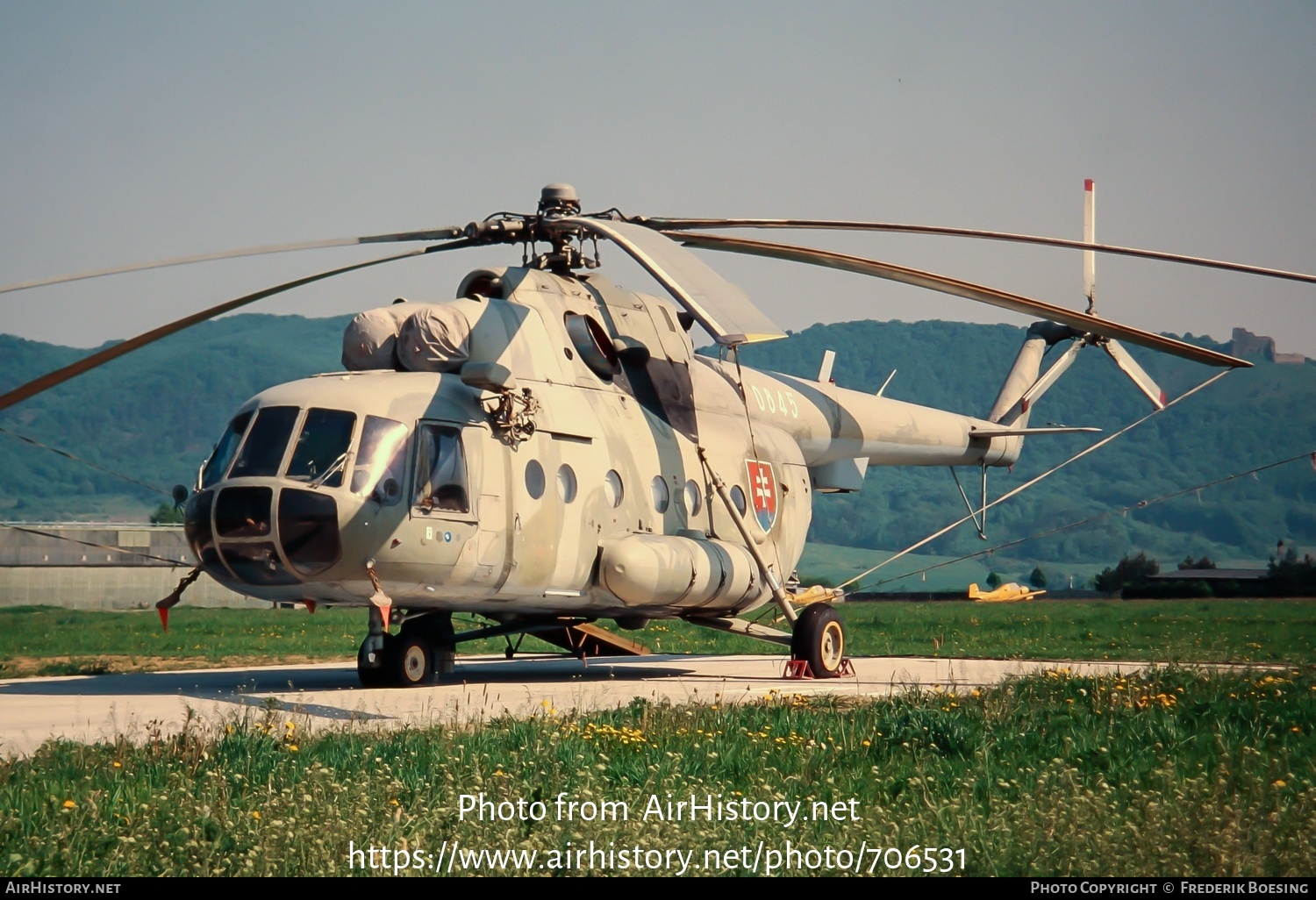 Aircraft Photo of 0845 | Mil Mi-17MT | Slovakia - Air Force | AirHistory.net #706531