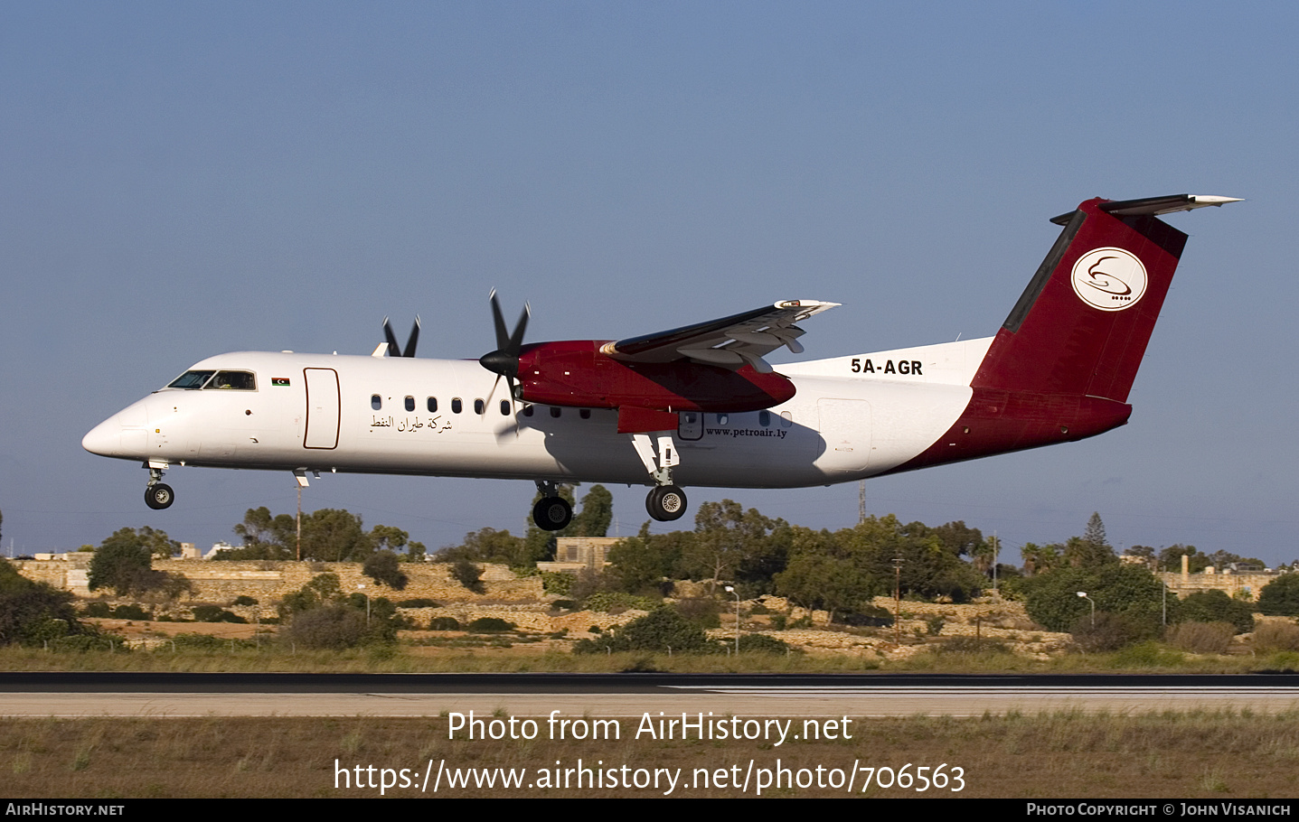 Aircraft Photo of 5A-AGR | Bombardier DHC-8-315Q Dash 8 | Petro Air | AirHistory.net #706563