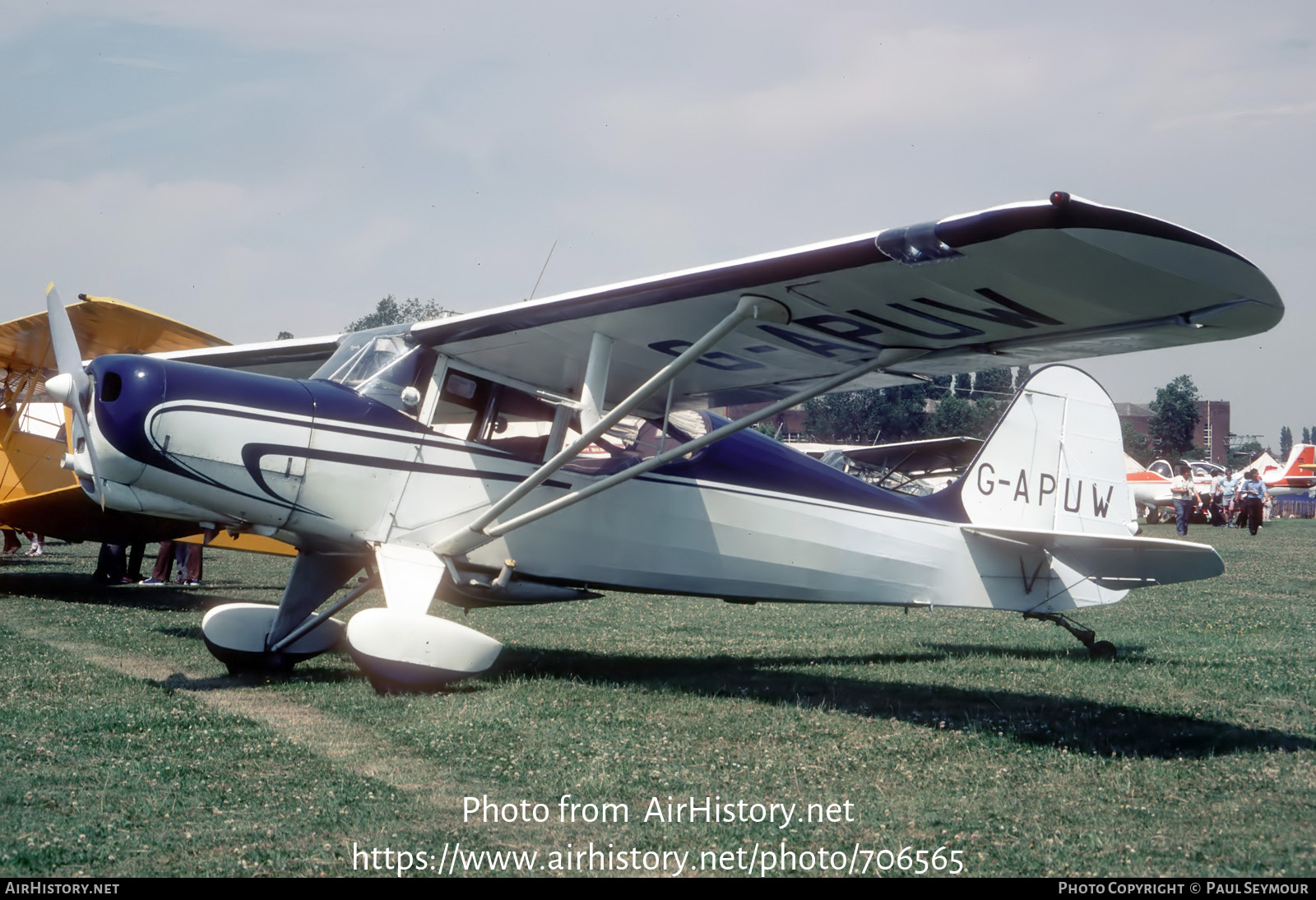 Aircraft Photo of G-APUW | Auster J-5V Autocar | AirHistory.net #706565