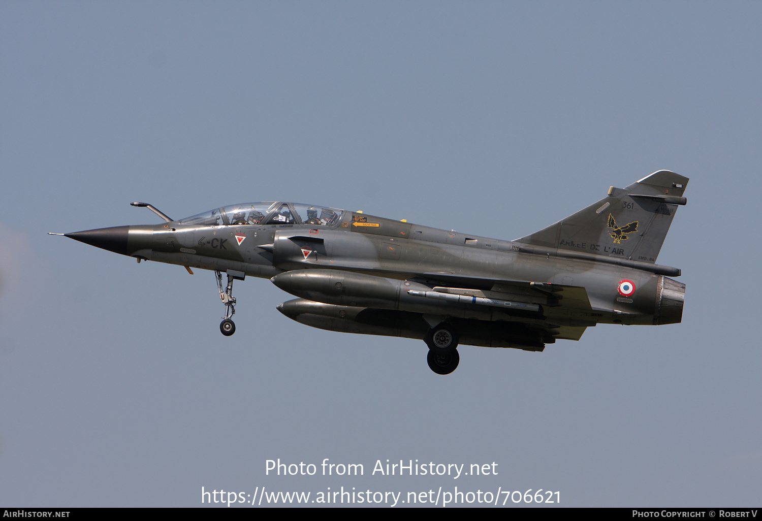 Aircraft Photo of 361 | Dassault Mirage 2000N | France - Air Force | AirHistory.net #706621