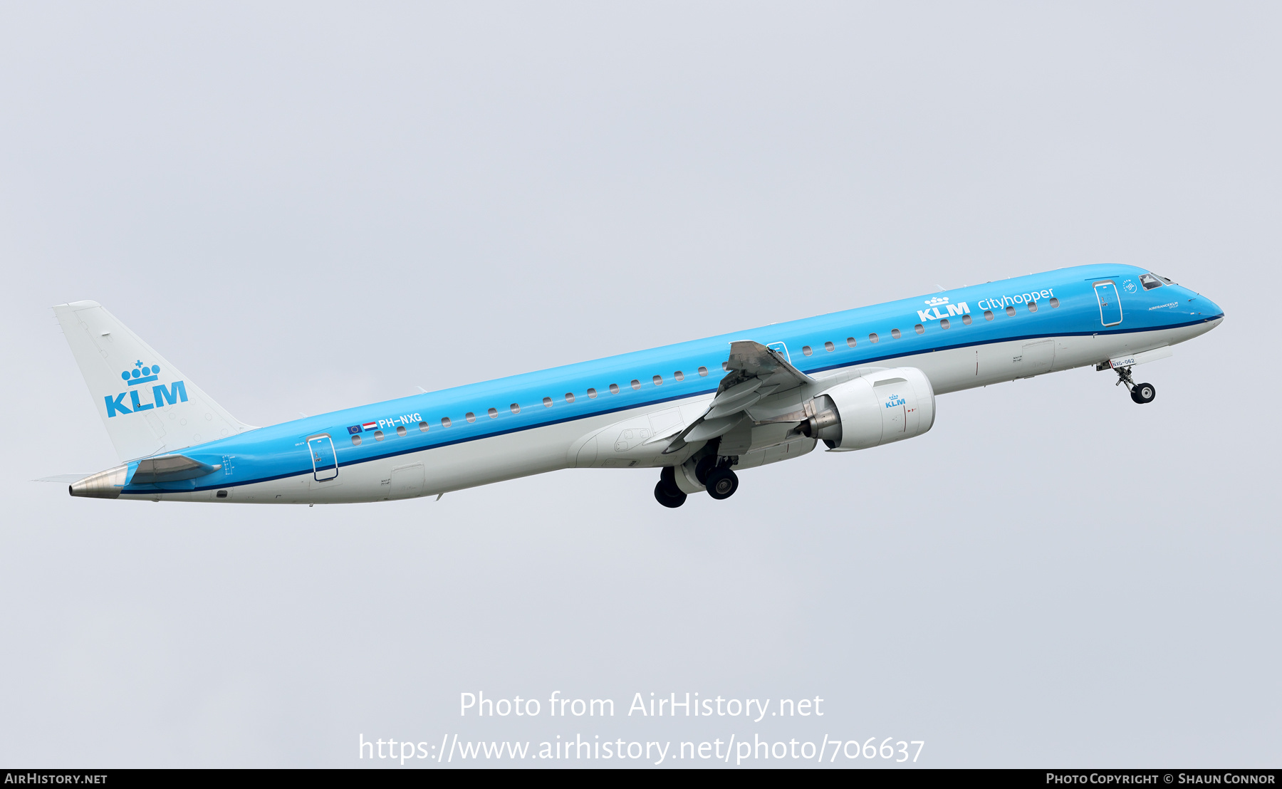 Aircraft Photo of PH-NXG | Embraer 195-E2 (ERJ-190-400) | KLM Cityhopper | AirHistory.net #706637