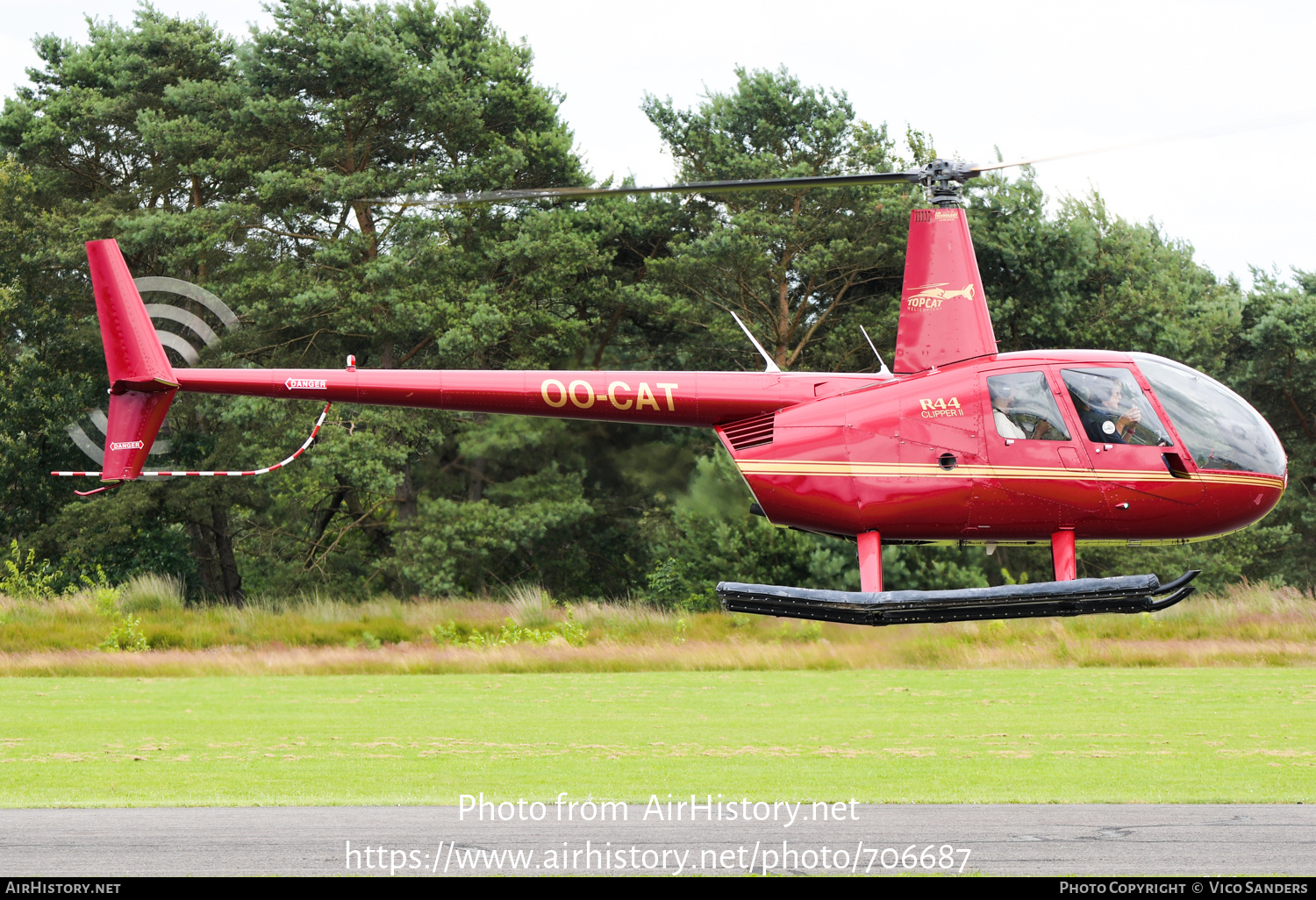 Aircraft Photo of OO-CAT | Robinson R-44 Clipper II | TopCat Helicopters | AirHistory.net #706687