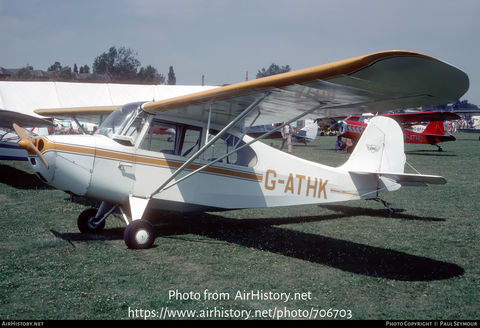 Aircraft Photo of G-ATHK | Aeronca 7AC Champion | AirHistory.net #706703