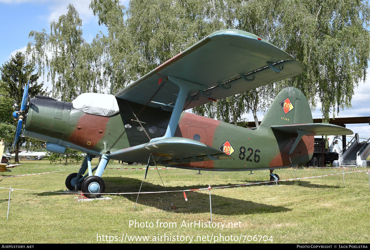 Aircraft Photo of 826 | Antonov An-2T | East Germany - Air Force | AirHistory.net #706704