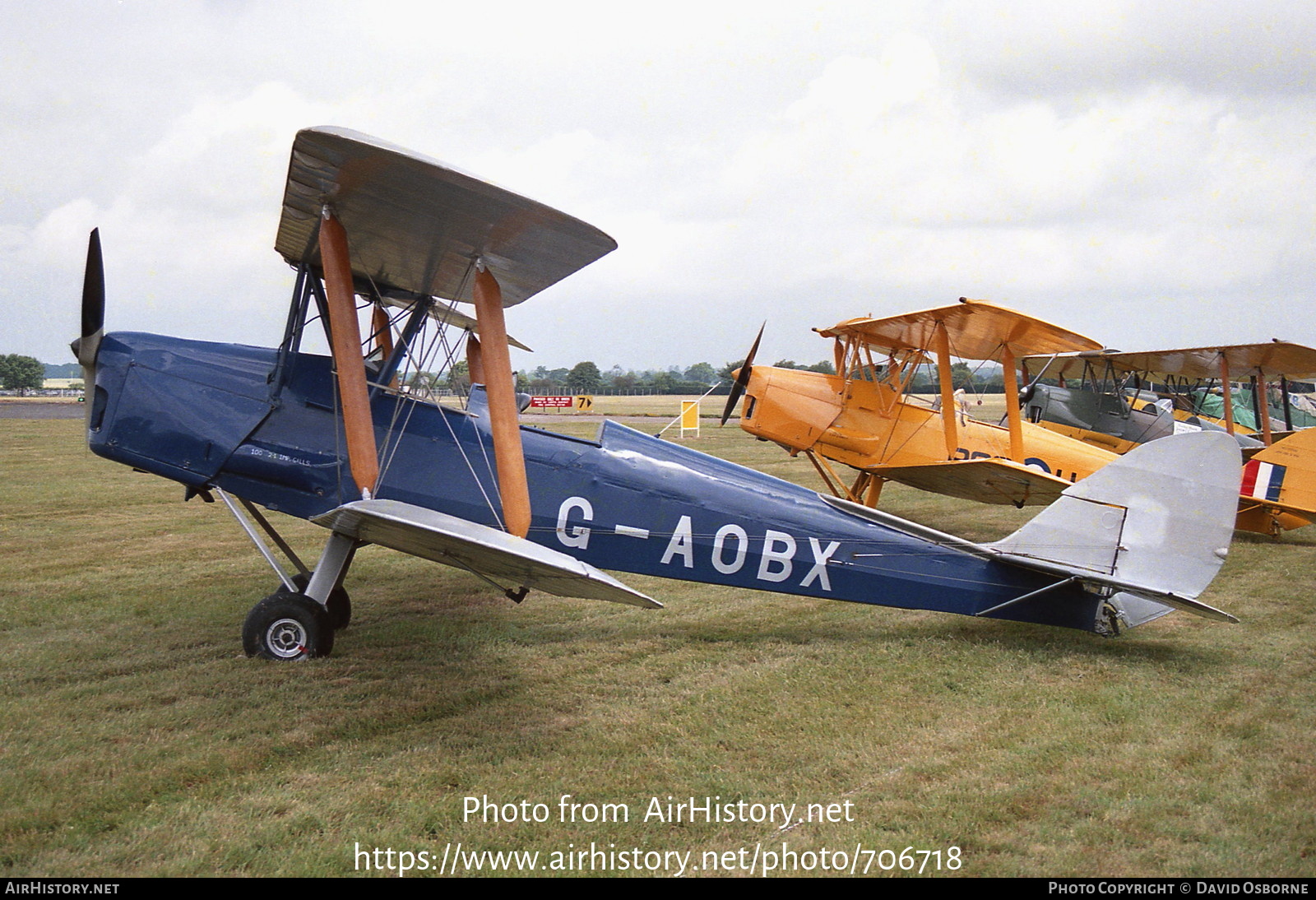 Aircraft Photo of G-AOBX | De Havilland D.H. 82A Tiger Moth II | AirHistory.net #706718