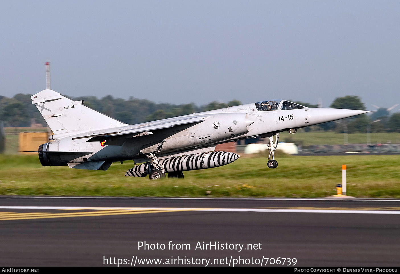 Aircraft Photo of C14-22 | Dassault Mirage F1M | Spain - Air Force | AirHistory.net #706739